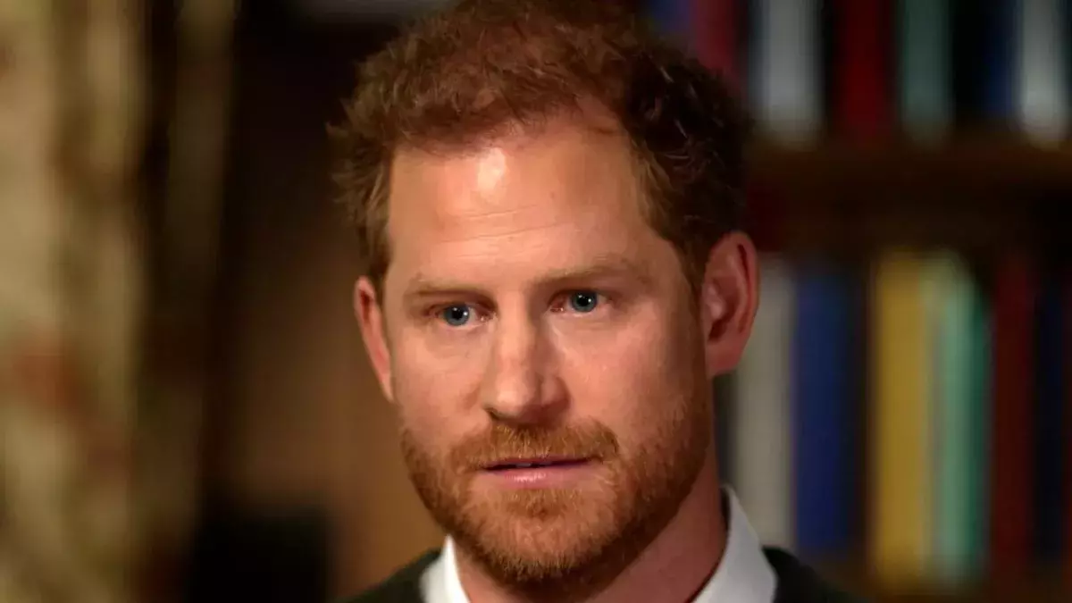 Prince Harry meeting King Charles Prince William 