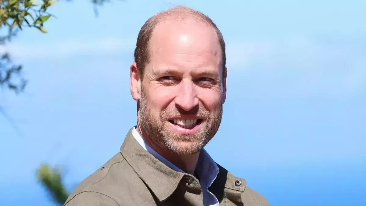 Prince William Princess Charlotte cry