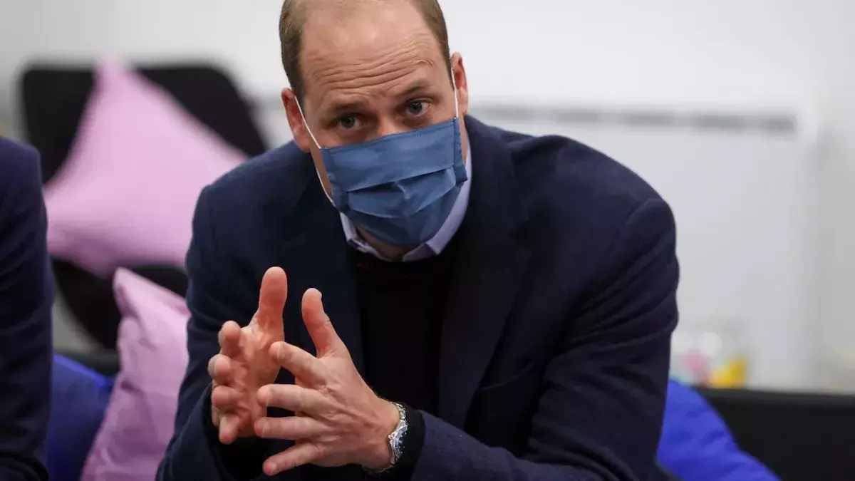 Prince William vaccinated against COVID-19, and Internet users noticed something special about his body