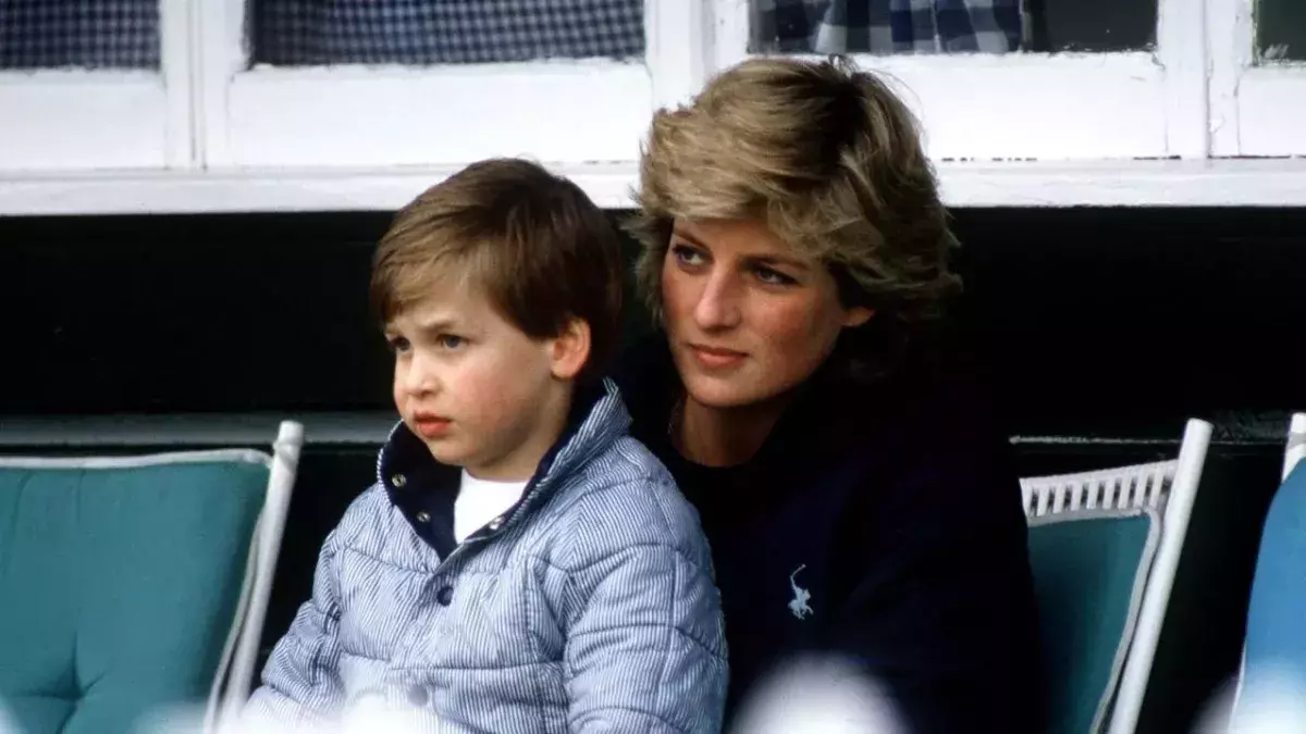 Princess Diana and Prince William
