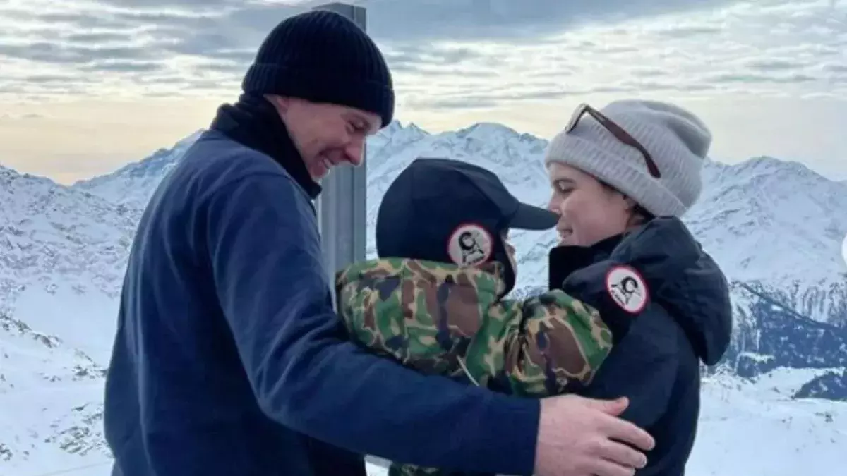 Princess Eugenie shares an unseen photo of August to mark his first birthday