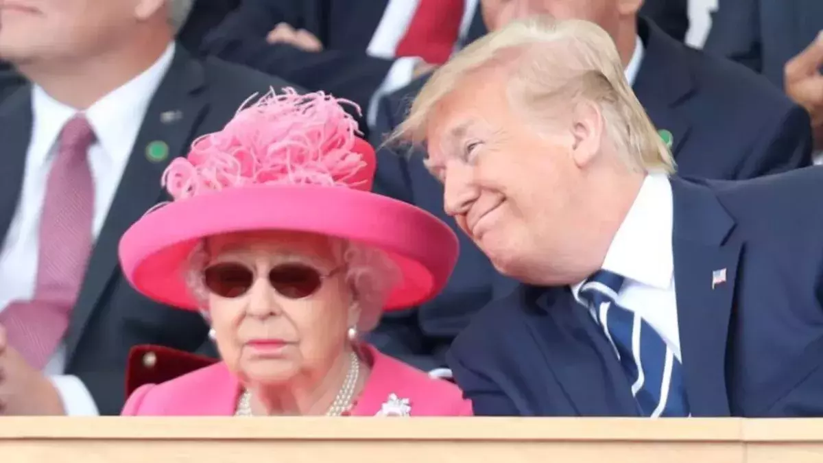 Queen Elizabeth Donald Trump relationship annoyed comment Princess Margaret
