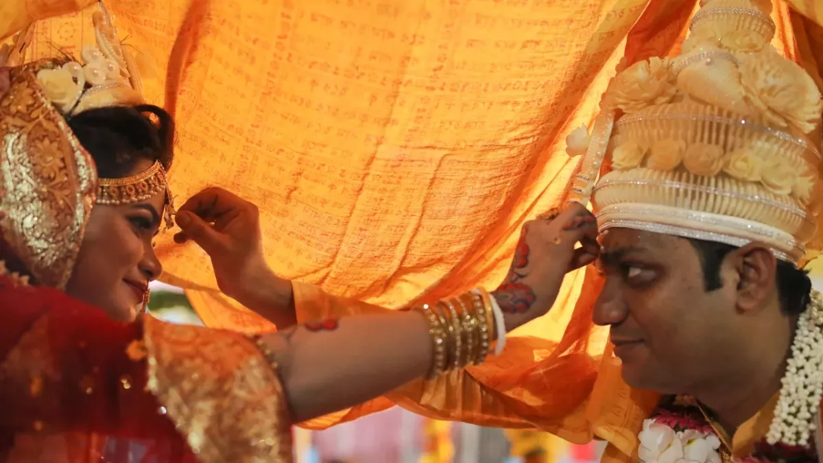 An Indian bride and groom (representational image)