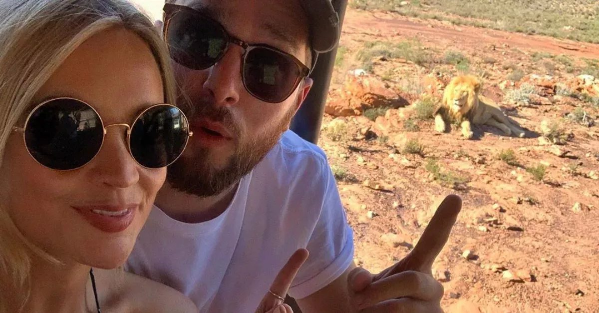 Laura Whitmore and beau, Iain Stirling enjoying all that South Africa has to offer