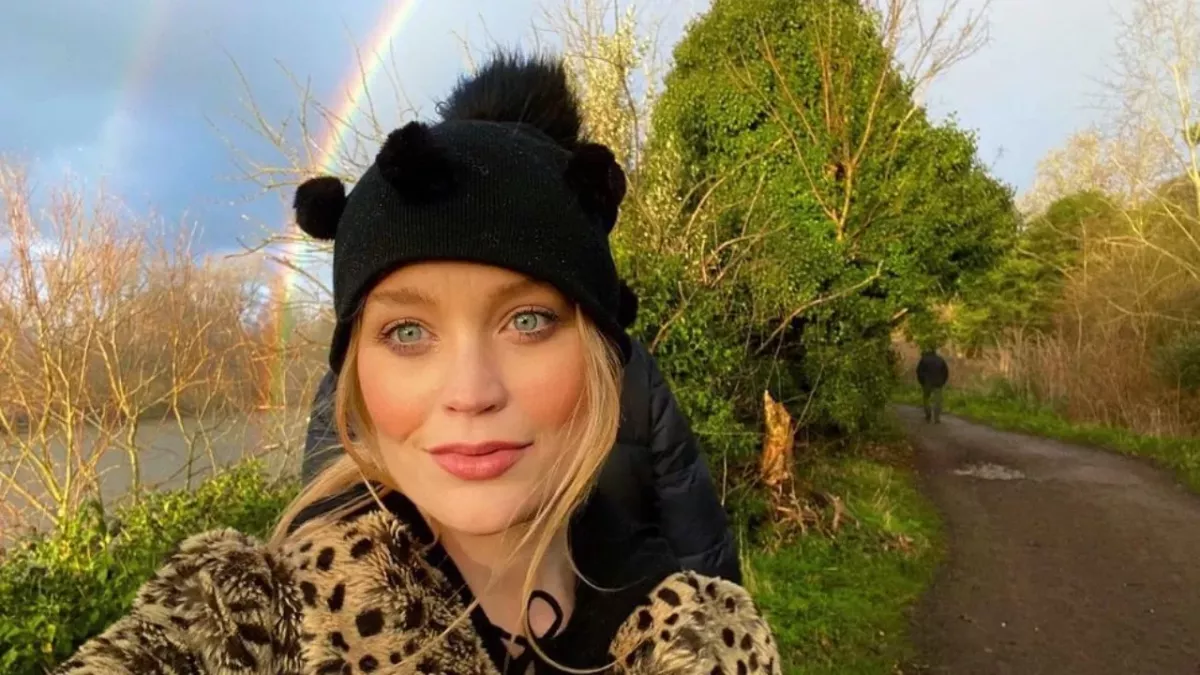Laura Whitmore's dog had an adorable role in her wedding
