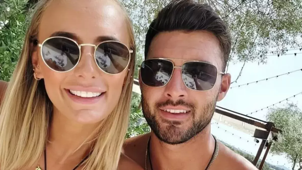 Love Island winners Liam and Millie