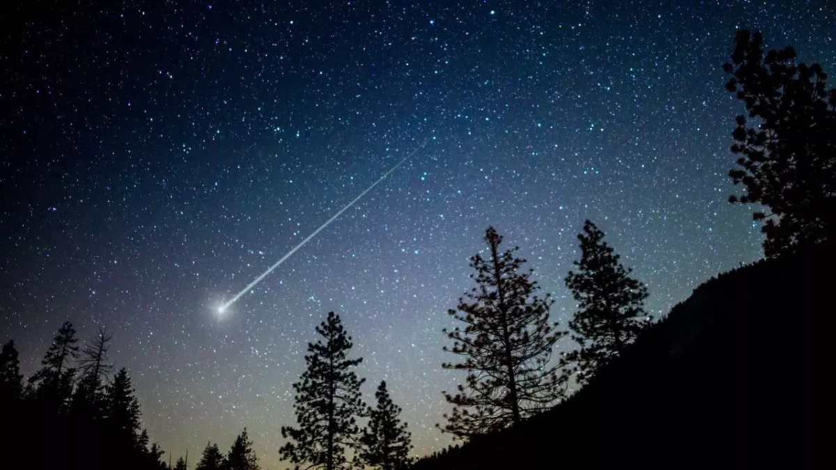 Flaming meteor streaks across the UK night sky: Witnesses claim it was 'so low you could hear it'