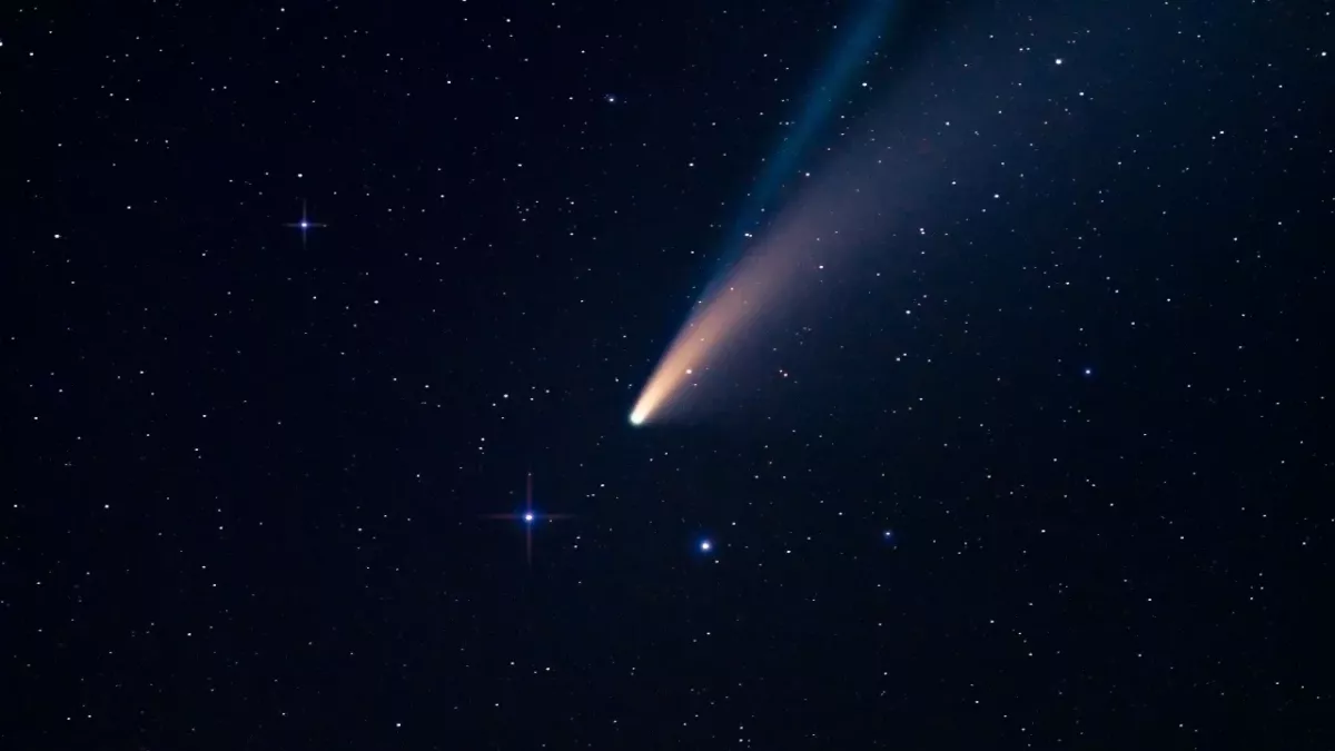 huge comet space universe 