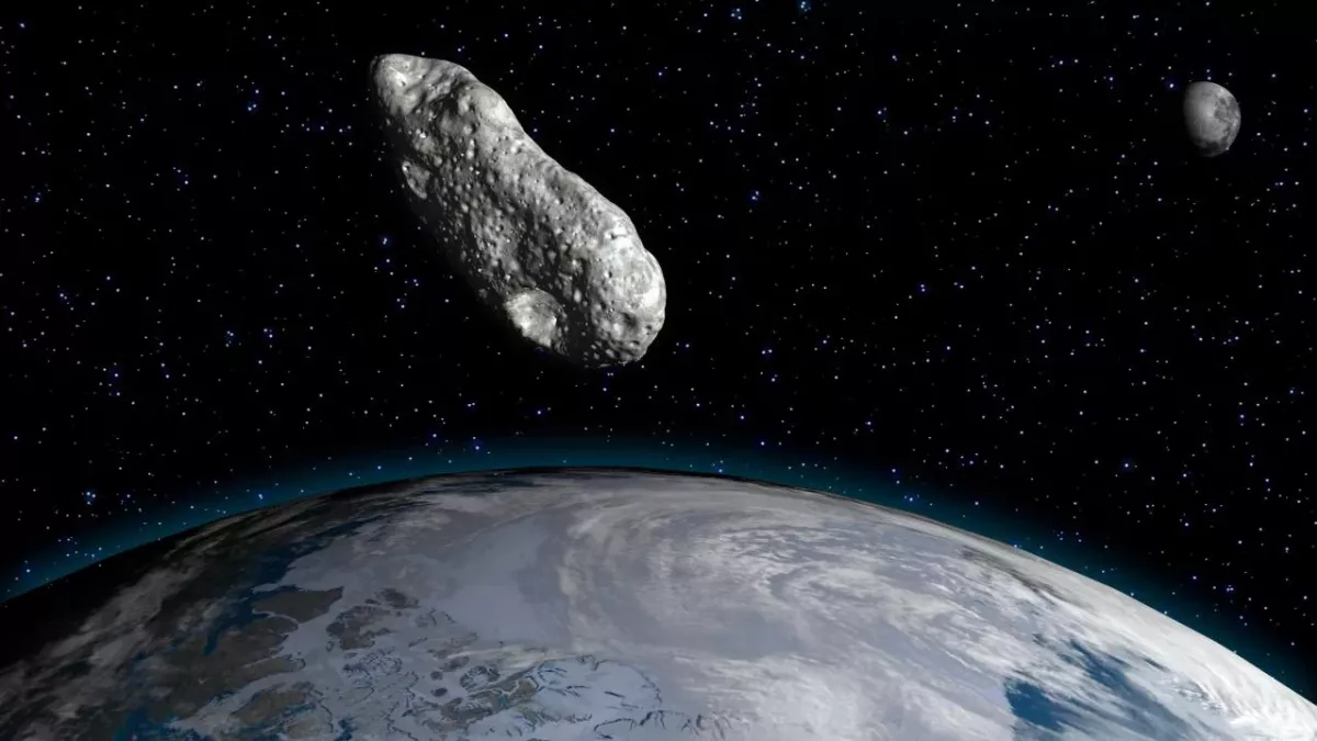 Massive asteroid soon to graze by earth in a few days