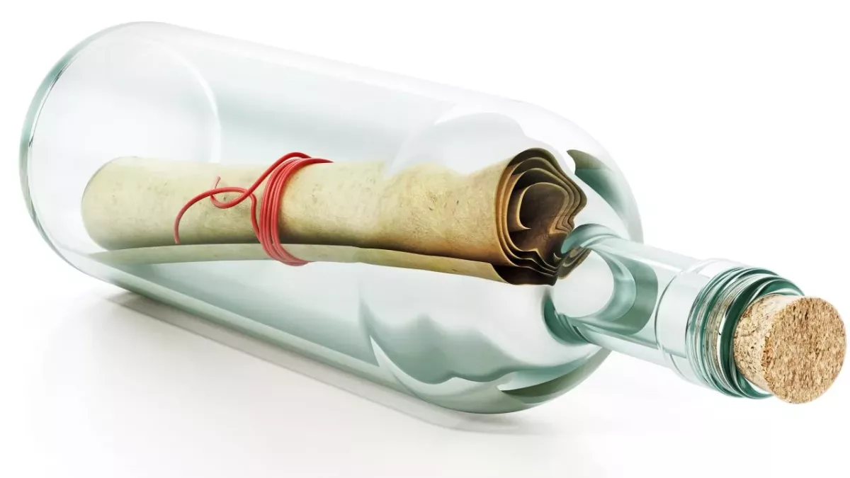 Plumber finds mysterious time-capsule with a note from 1887