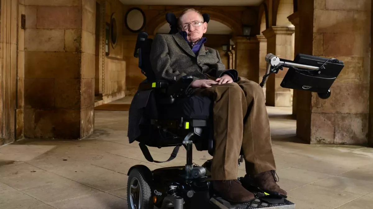 Stephen Hawking the globally renowned physicist