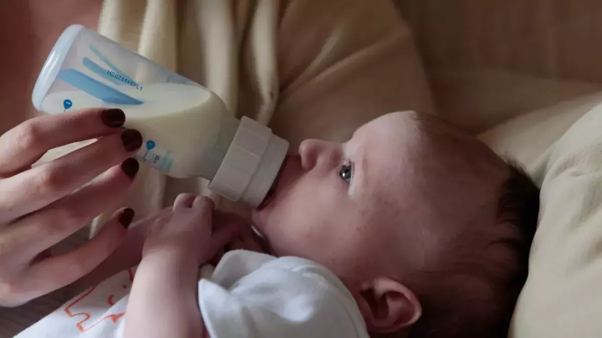 Breast milk into butter