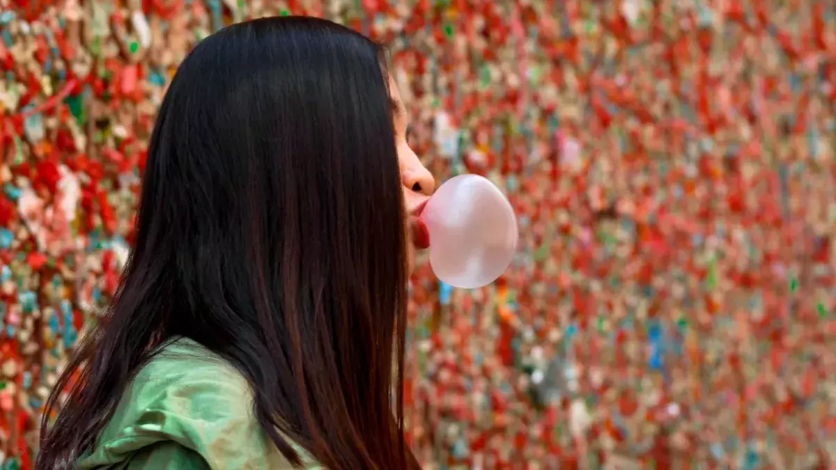Bubble gum addiction