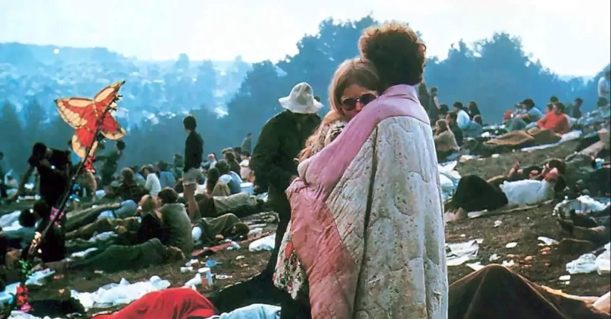 The famous Woodstock couple