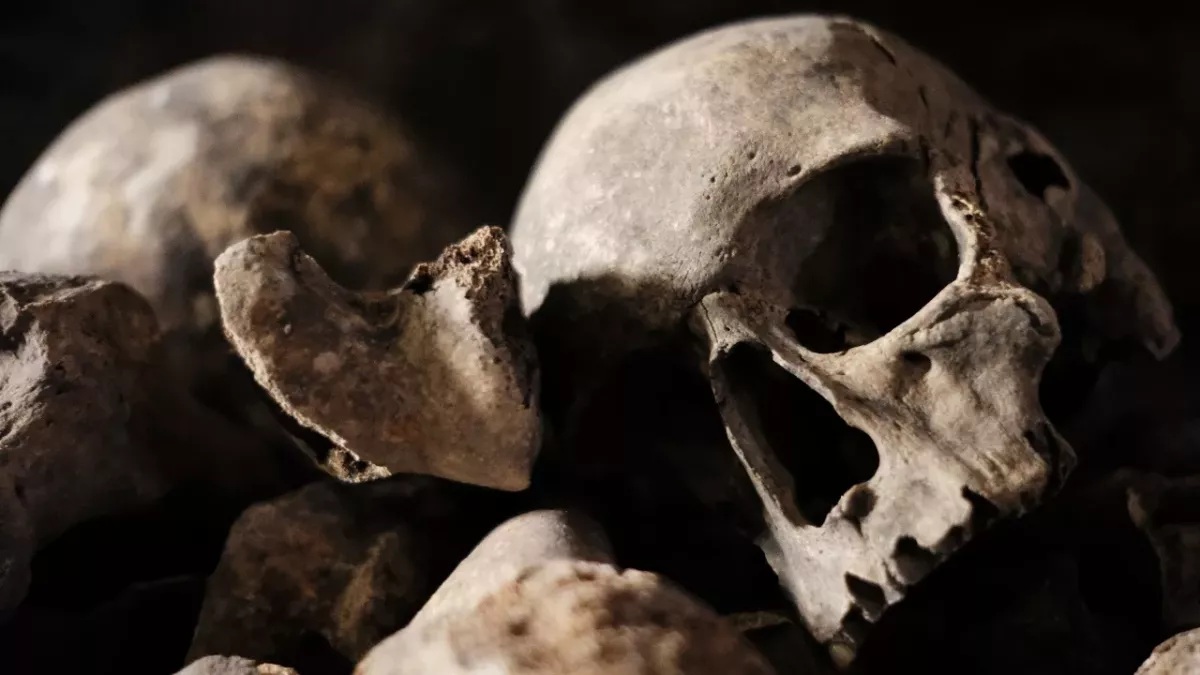 Filmmaker reveals what it's like to live with monks who eat human flesh and drink from skulls