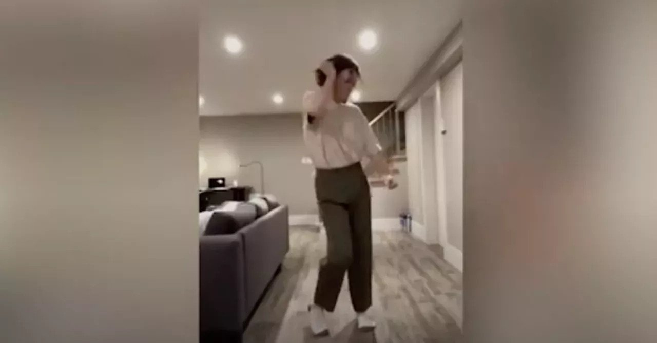 He thought he was home alone...