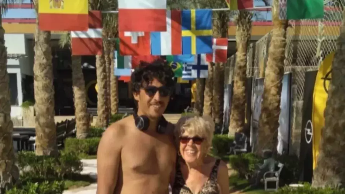 Iris, 82, married 36-year-old engineer Mohamed Ibriham, a year ago