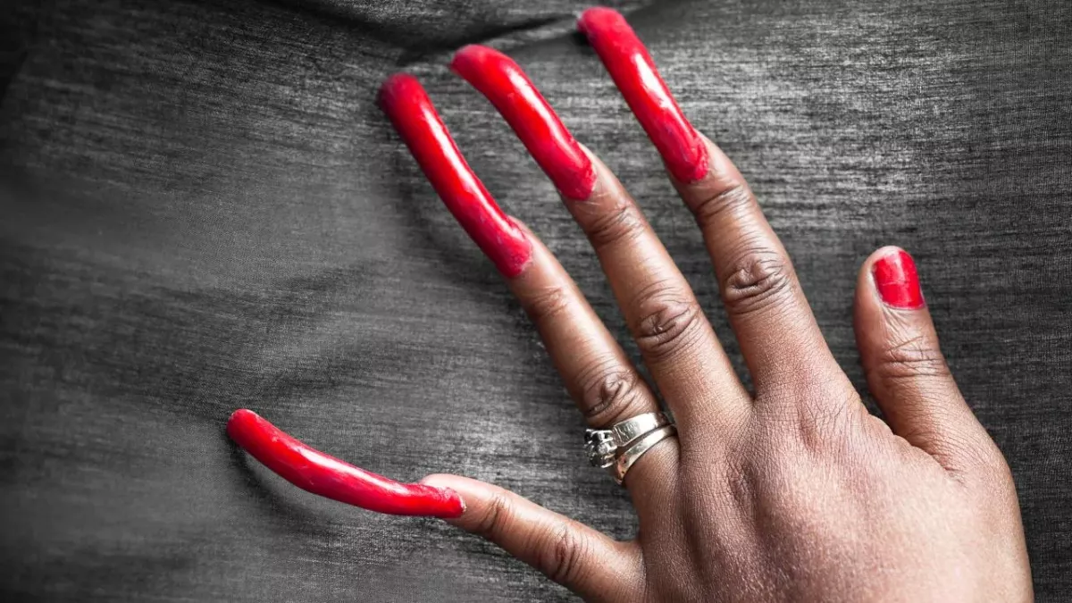 Obscenely long nails