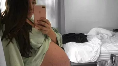 She became a mother of 3 in less than a year.