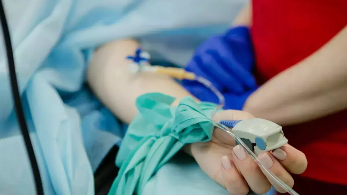 shortness of breath 32kg tumour in ovary