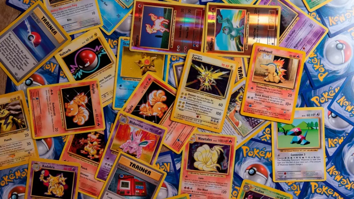 student sell Pokémon cards money studies