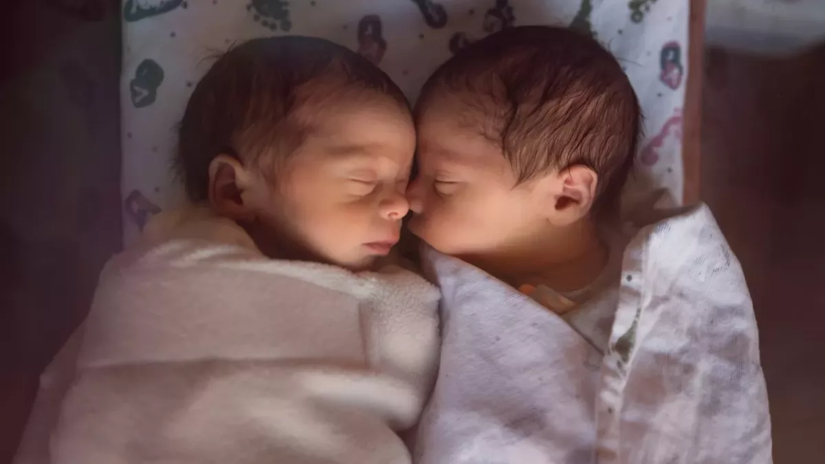 twins almost kill each other womb induced labour