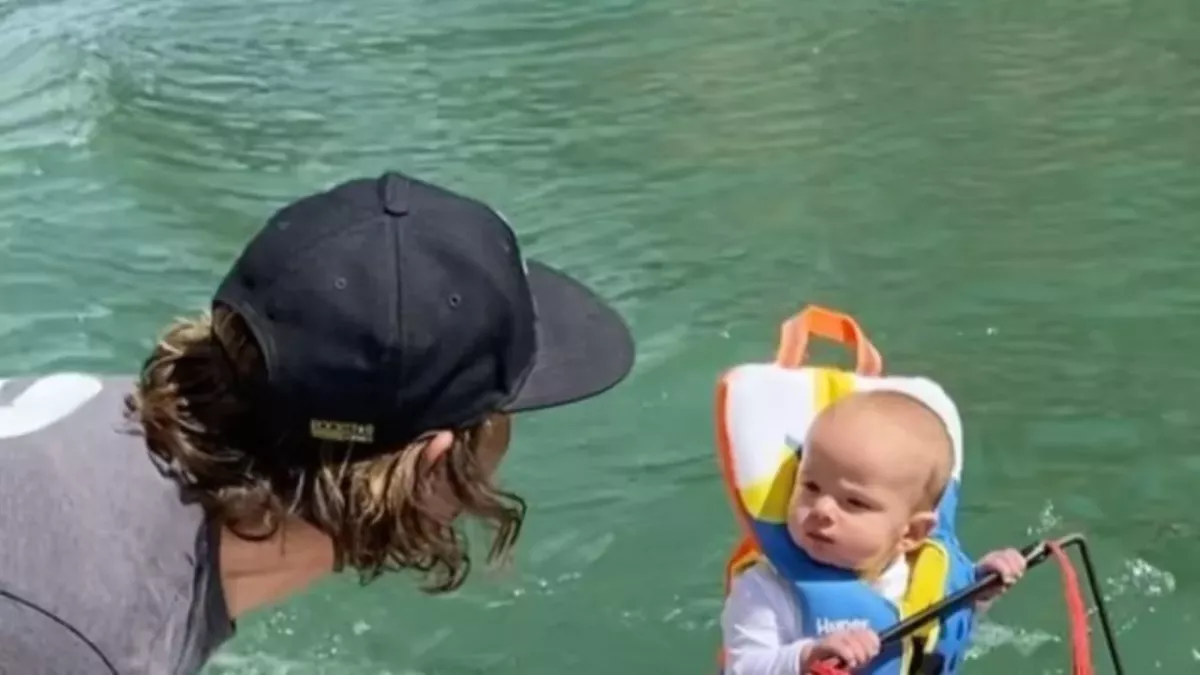 water ski baby