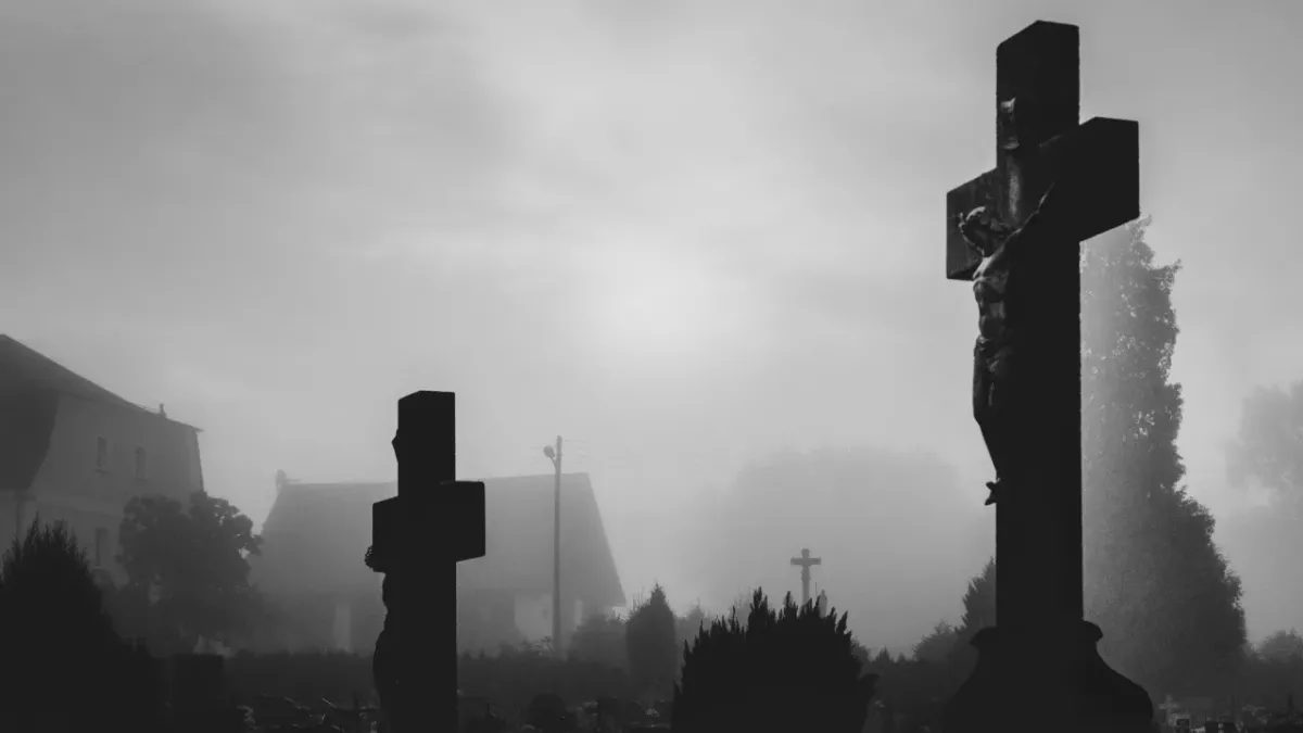 What is believed to be the only witch's grave in Scotland can only be found under special conditions