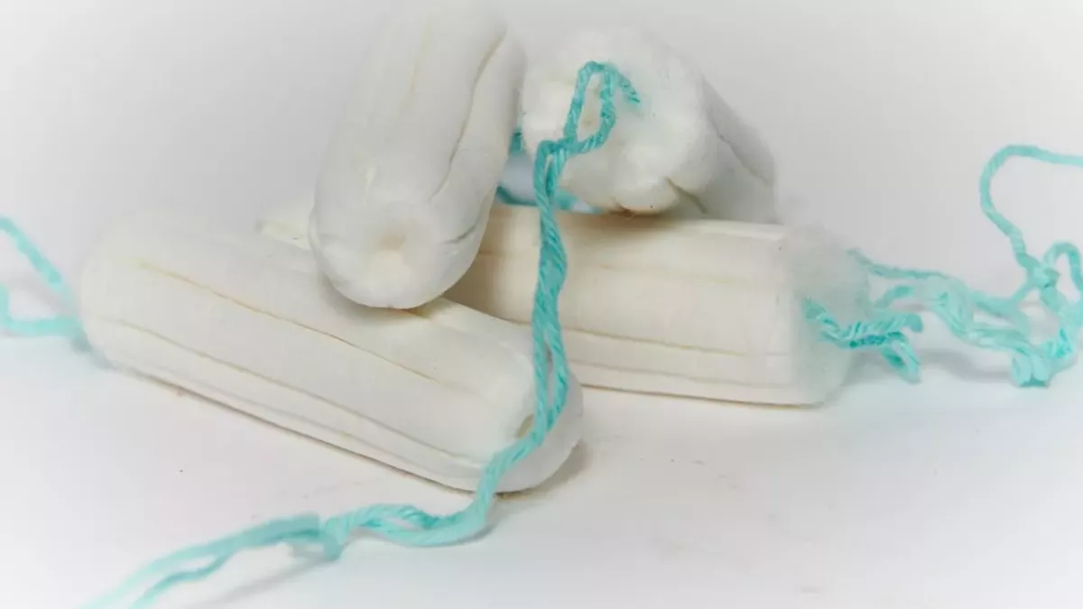 This is why you should not flush a tampon down the toilet