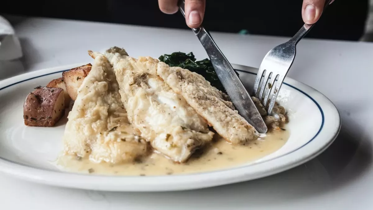 This woman eats undercooked fish and has her legs and arms amputated