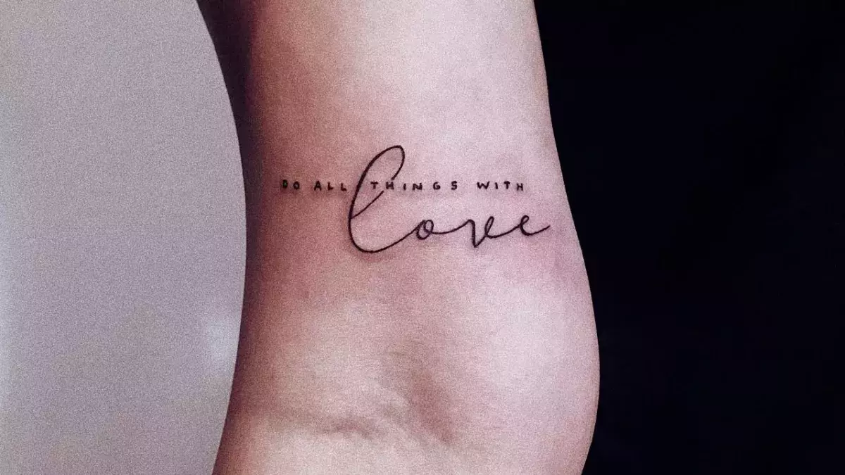 A woman paid tribute to her child with this beautiful tattoo