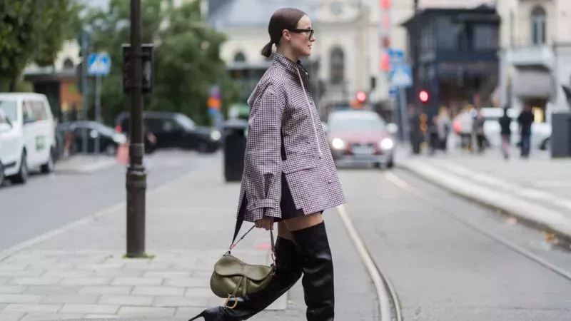 Ever Wondered How To Wear Thigh-High Boots?