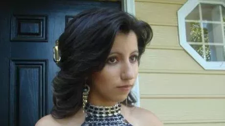 This girl's prom dress was custom-made, with 6300 soda can tabs!