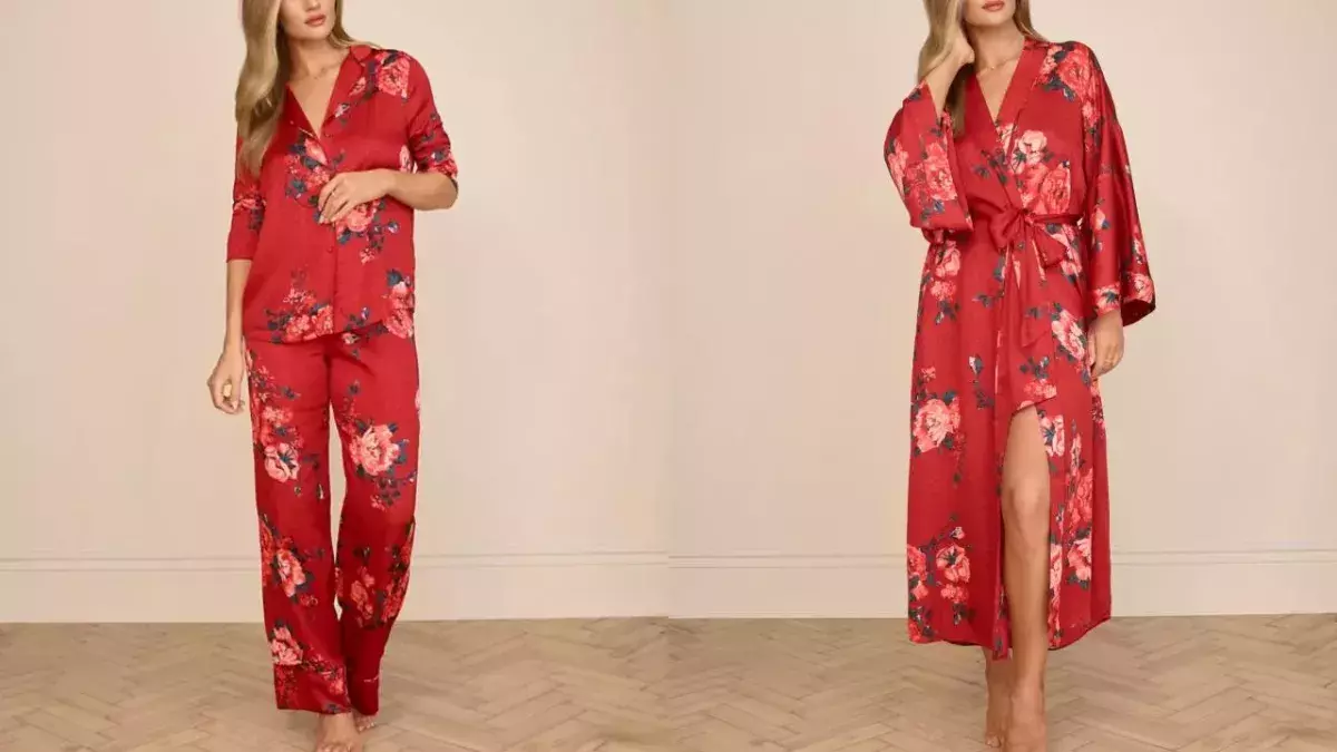 This £35 satin PJ set from M&S will make you feel like a queen