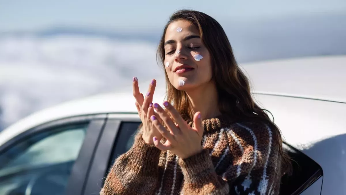 This is why you should always wear SPF even in the Winter
