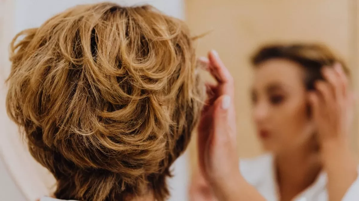 This is why you should never pull out a grey hair 