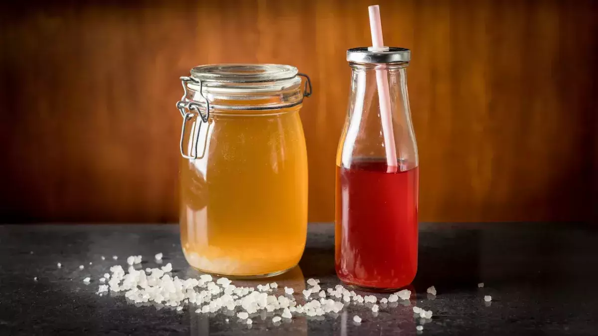 Fruit kefir