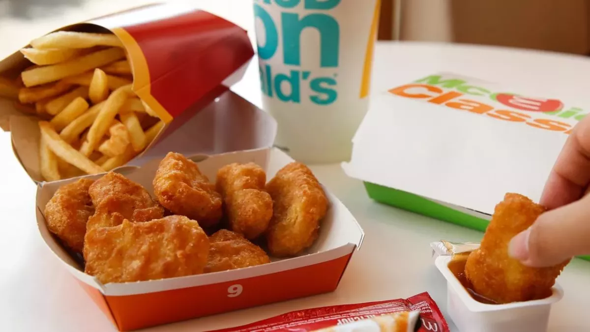 McDonald's customer left shocked after finding coins inside her chicken nuggets  