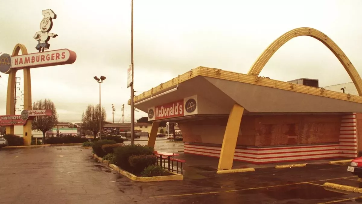 McDonald's: What were the original menu items when the restaurant first started?