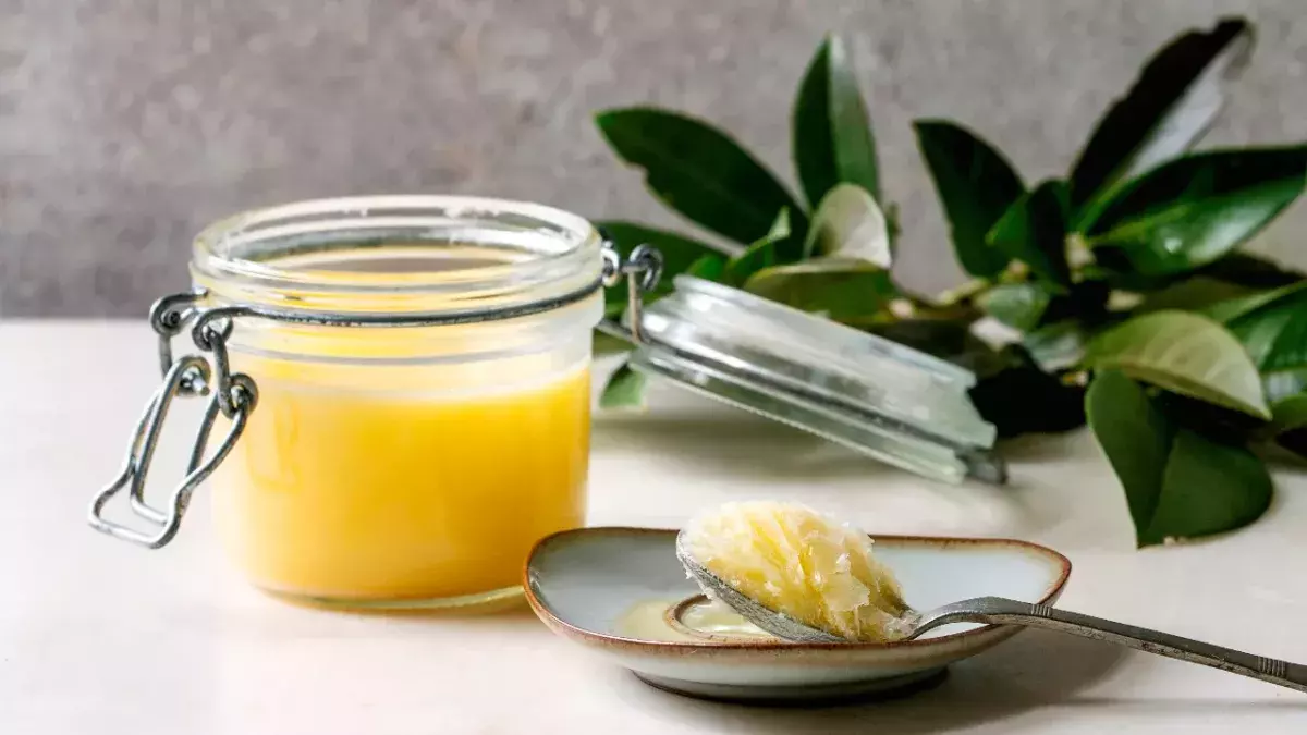 Pure ghee has a rich flavour and doesn't contain oxidised cholesterol