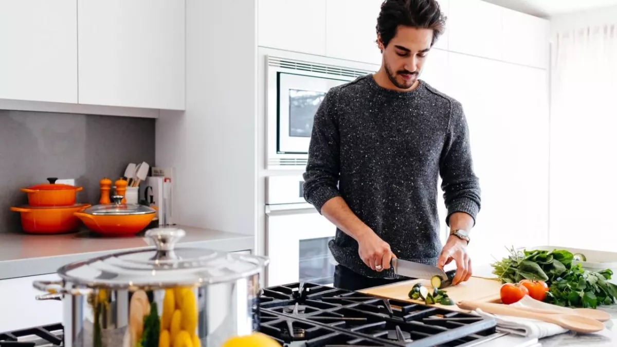 You could get sick if you do not clean this part of your kitchen, and it's not the trash 
