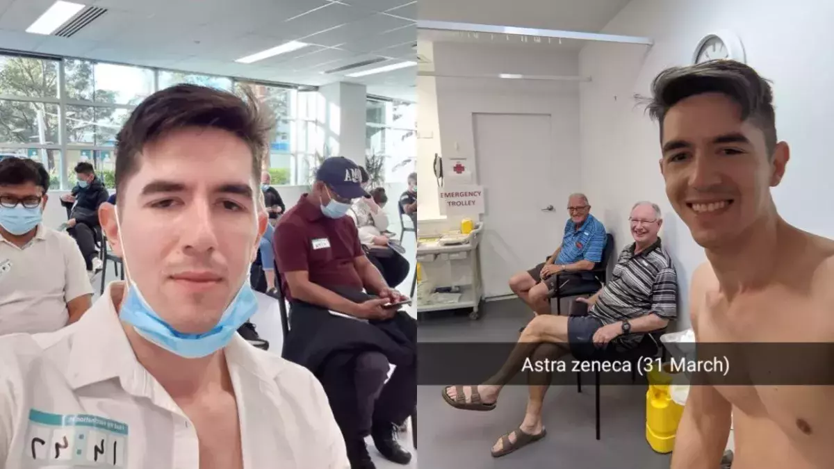 Australia's most vaccinated man