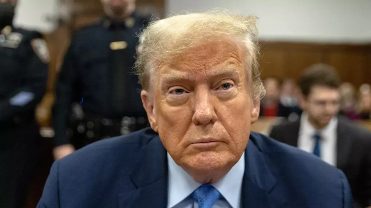 Donald Trump Melania Trump Stormy Daniels hush money case