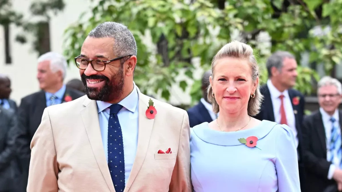 James Cleverly apologises for date rape joke - who is his wife Susie?  