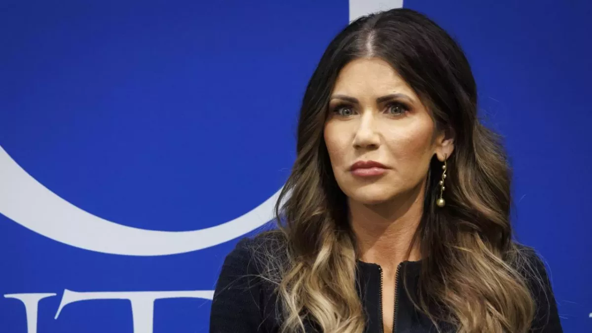 Kristi Noem dog killing goat killing memoir Republican Vice Presidential candidate Donald Trump US election 2024 South Dakota Governor