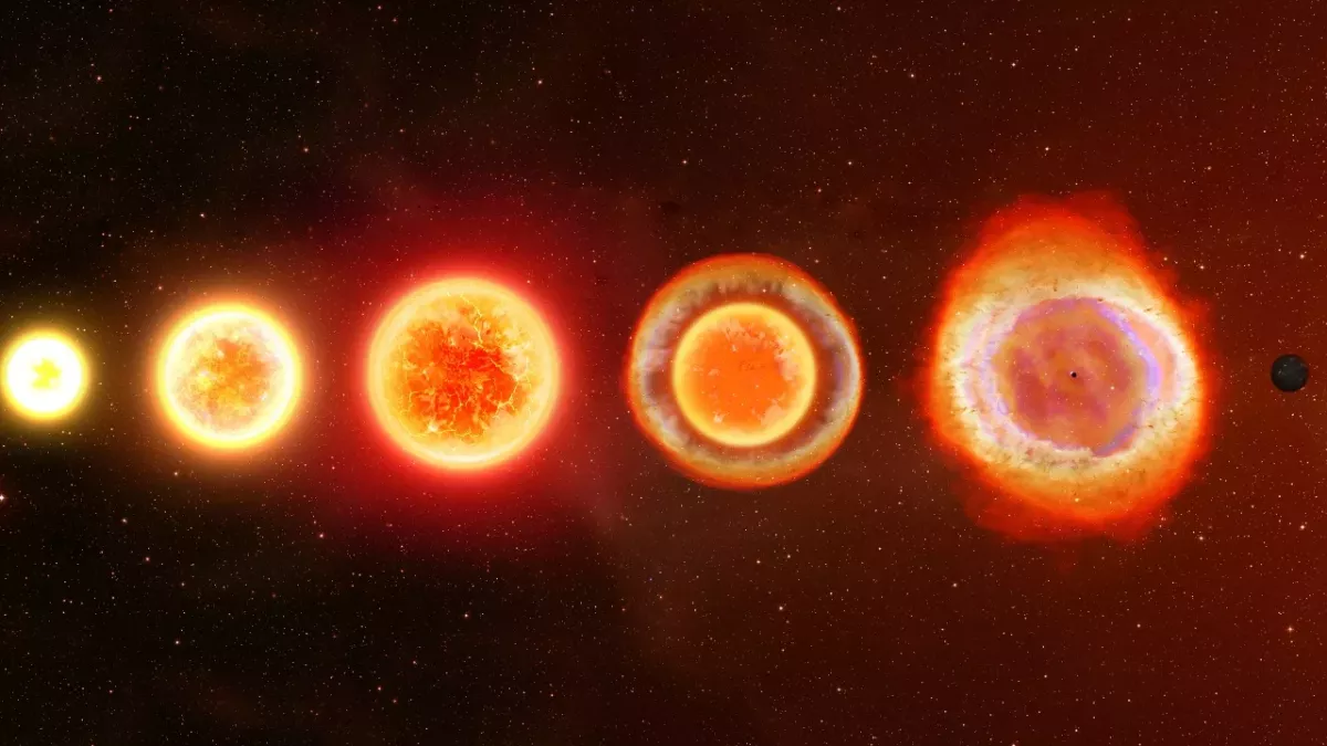 A nearby solar system which is no more has been discovered just off our own
