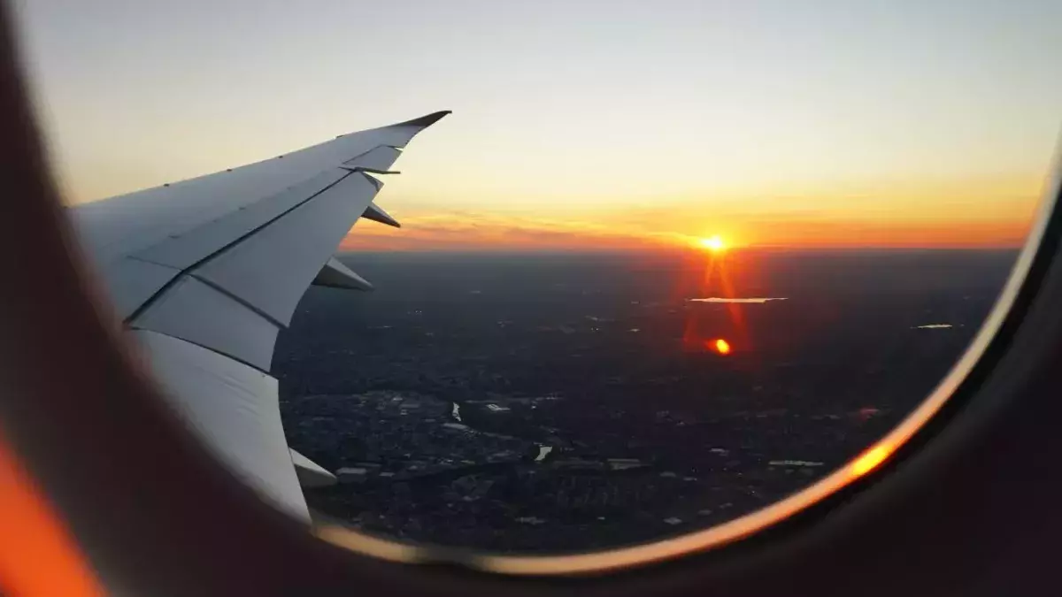 Plane window
