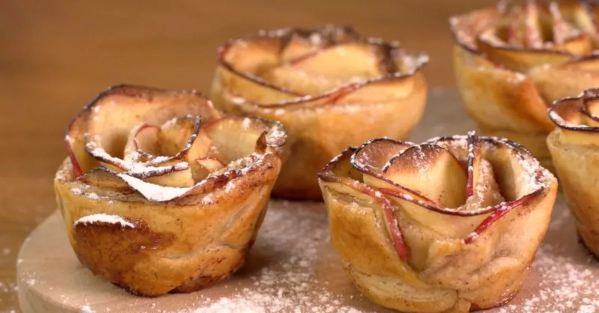 Recipe: Rose-Shaped Apple Tarts