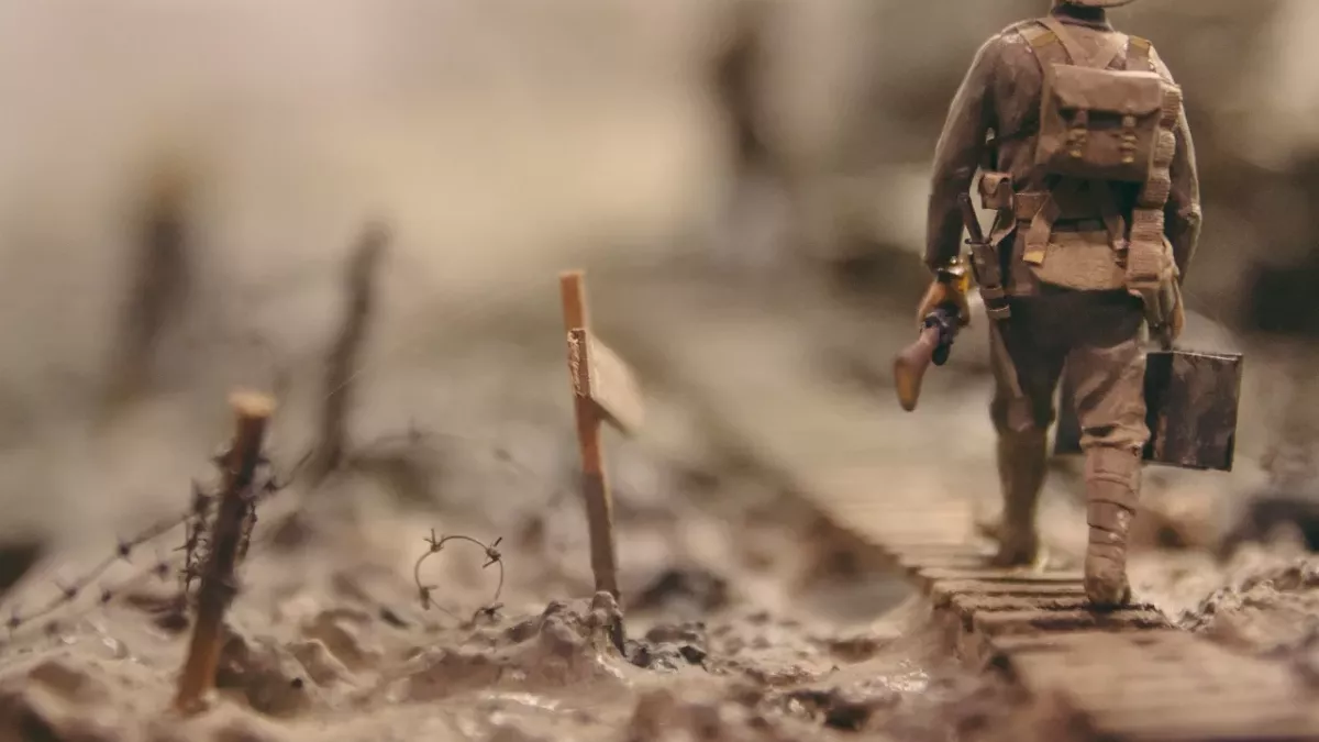 russian soldiers punished human shields war