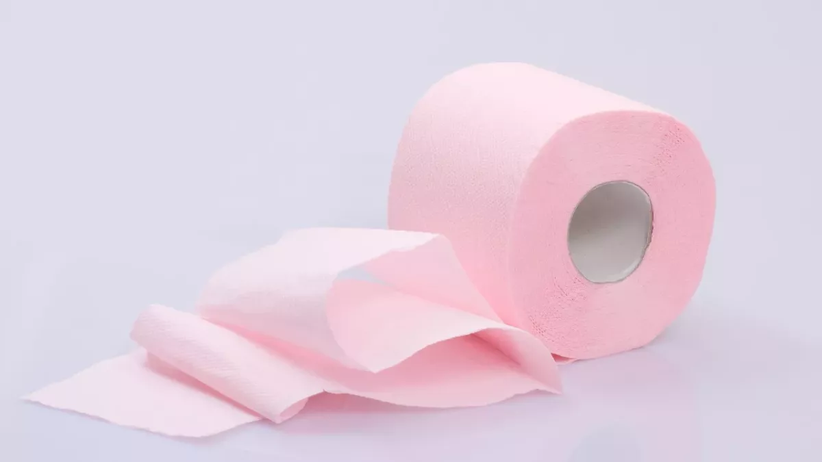 This is the strange reason why toilet paper is pink
